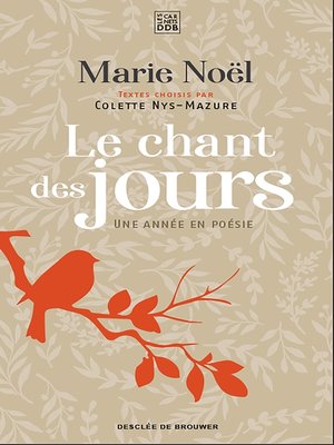 cover image of Le chant des jours